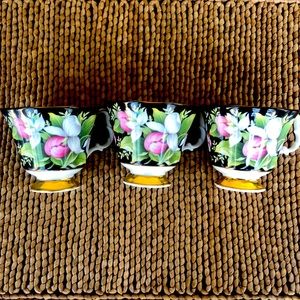 ROYAL ALBERT VTG 1975 PROVINCIAL FLOWERS LADYS SLIPPER BONE CHINA TEACUP